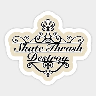 Thrash to live Sticker